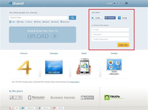 4sharéd.com search